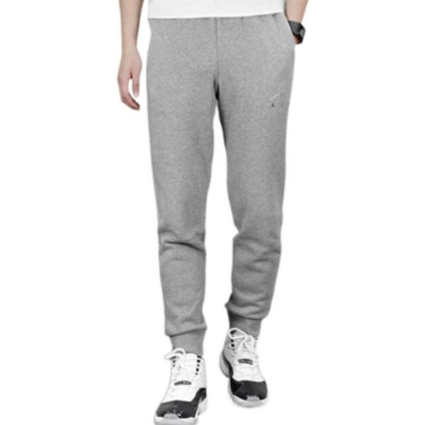 Спортивные штаны Air Jordan Flying Fleece Lined Sports Pants Men's Grey, серый — фото 3