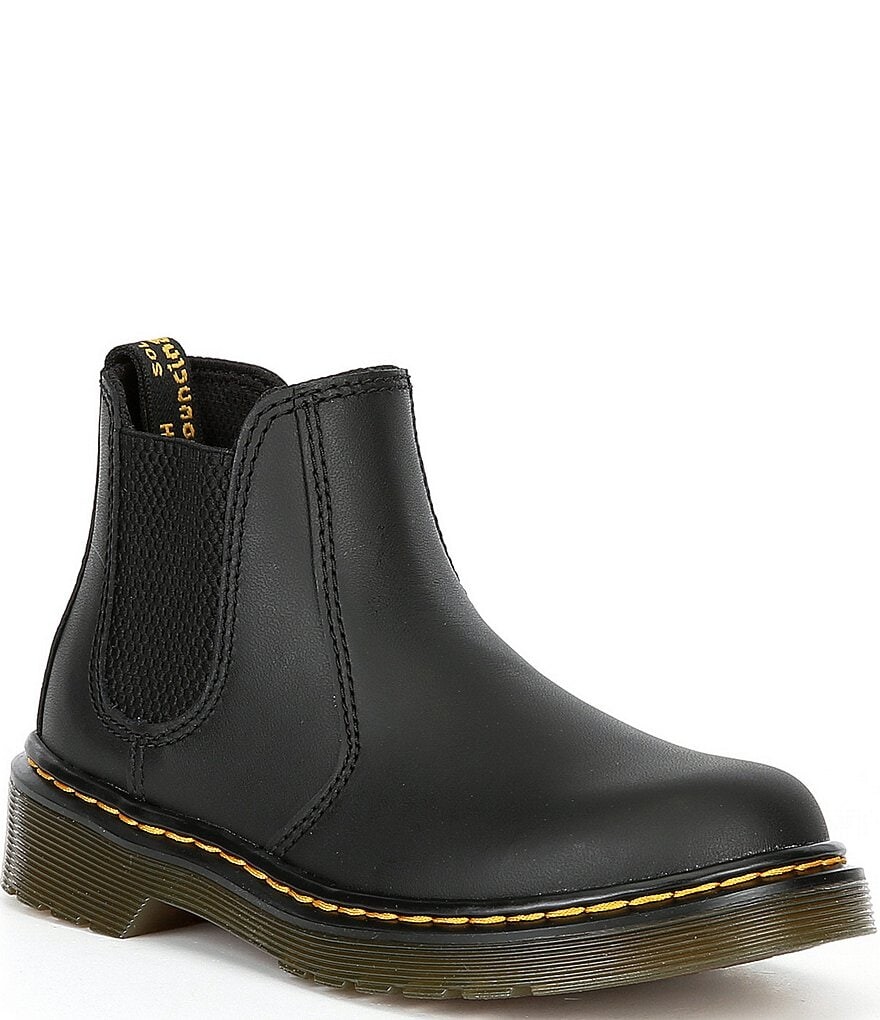

Детские кожаные ботинки челси Dr. Martens 2976 (для малышей), черный