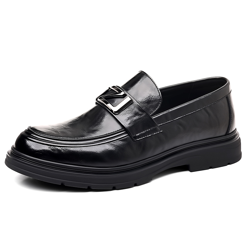 

SENJIALUO Мужские повседневные кроссовки Low Top черные, цвет Black