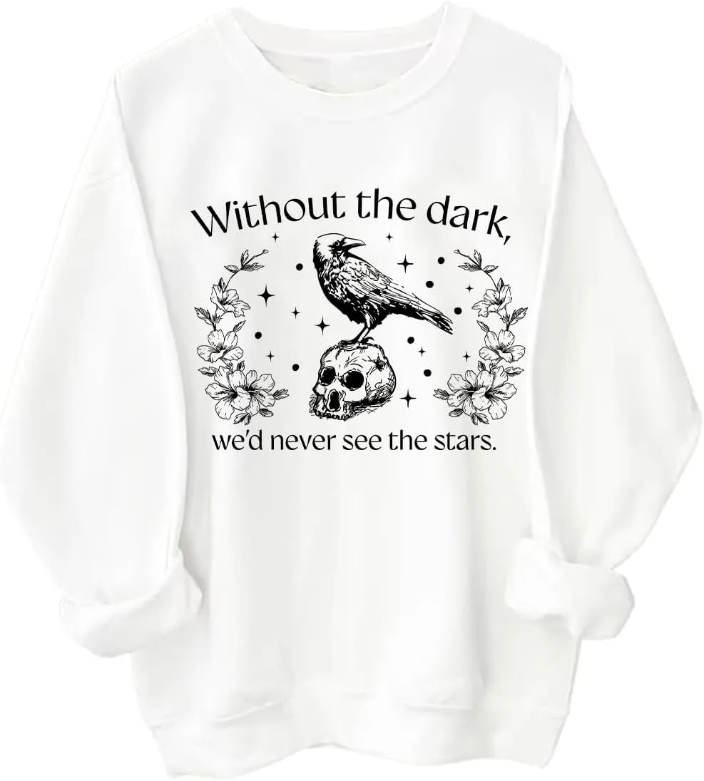 

Готический свитшут с капюшоном Crow PZJUS