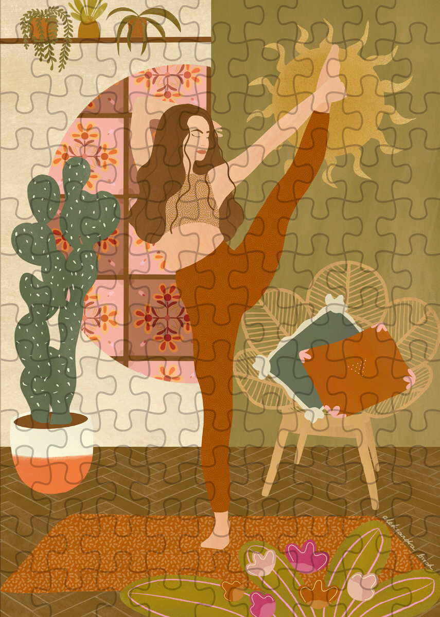 

Пазл Lift Me Up 1000 в декоративном тубусе Muno Puzzle