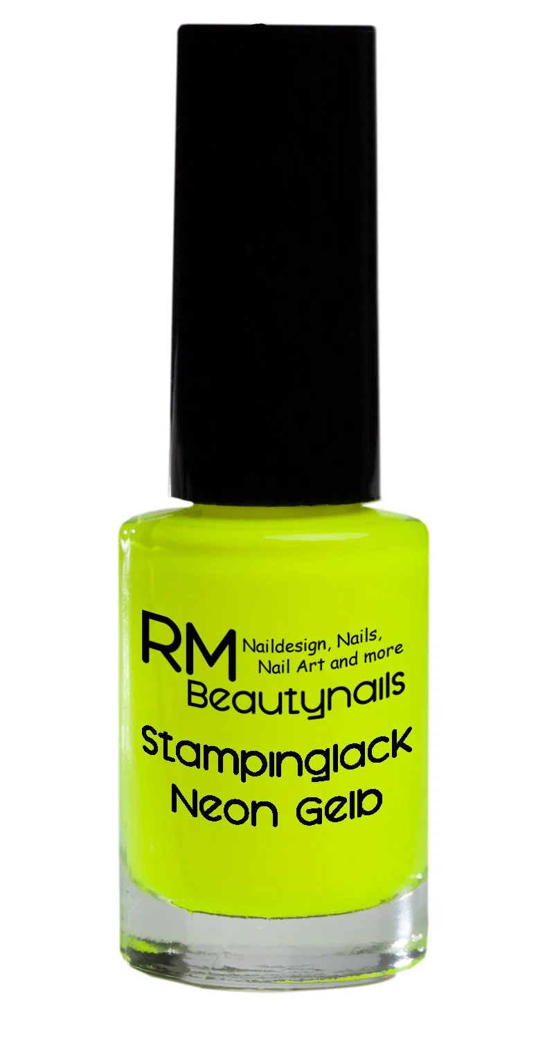 Набор неоновых лаков для стемпинга RM Beautynails, 6 цветов по 12 мл Rm Beautynails — фото 4