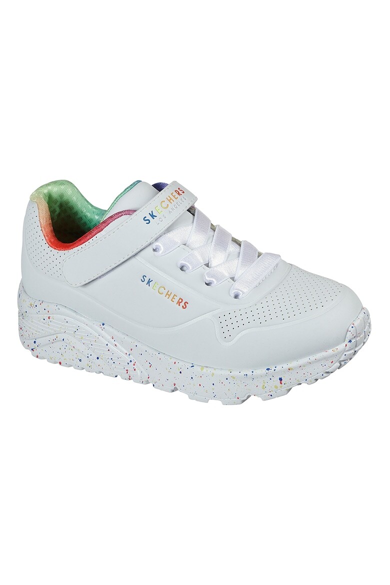 

Туфли Uno Lite из экокожи на липучке Skechers, белый