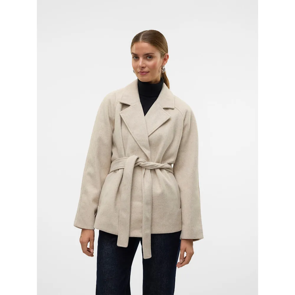

Пальто Vero Moda Fortuneaya, бежевый