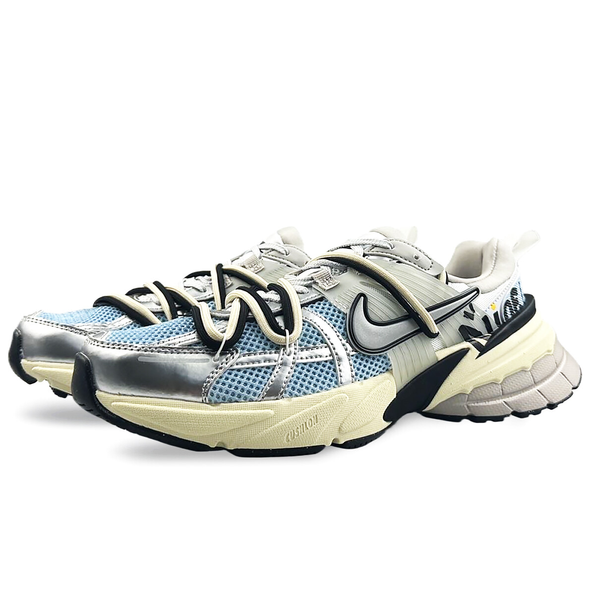 

Кроссовки для бега V2K Run мужские низкие синие Nike