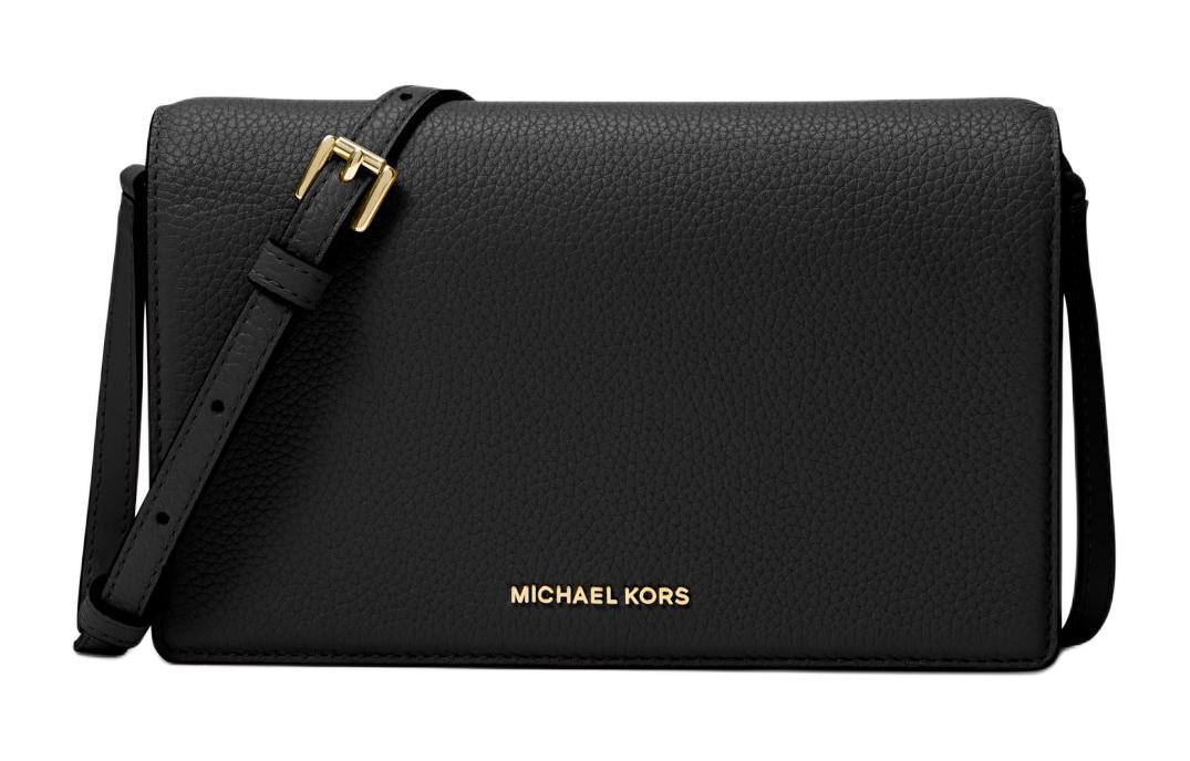 

MICHAEL KORS Сумка через плечо из личии кожи среднего размера черная