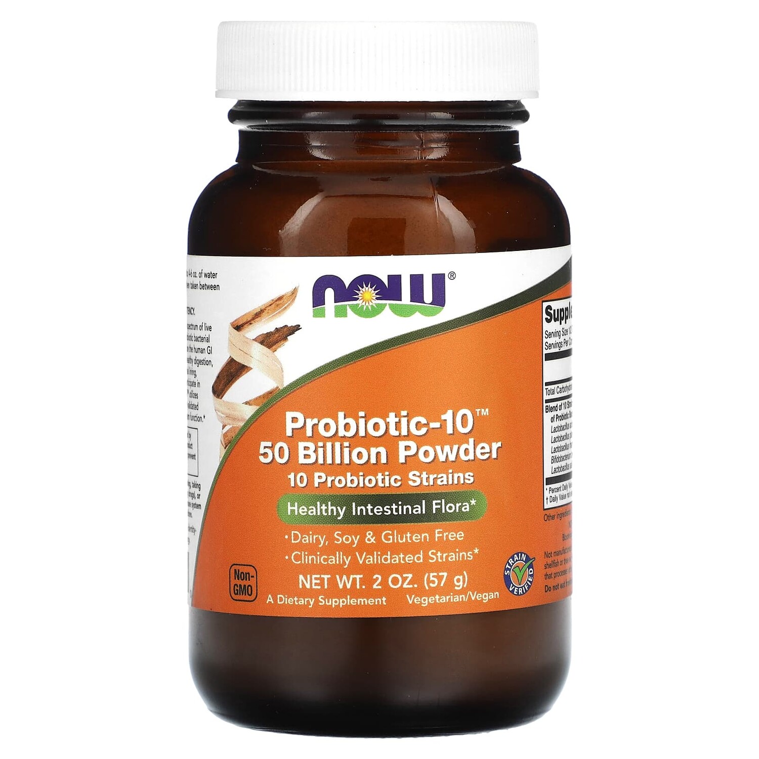 

Now Foods Пробиотик-10 50 мл порошка 2 унции