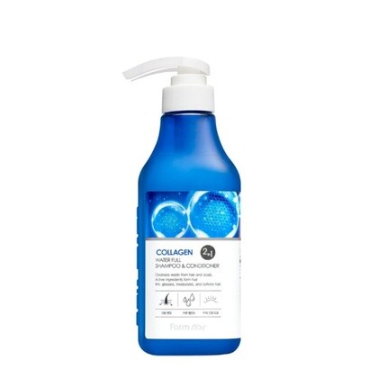

FARMSTAY Collagen Water Full Шампунь и кондиционер 2в1 530мл