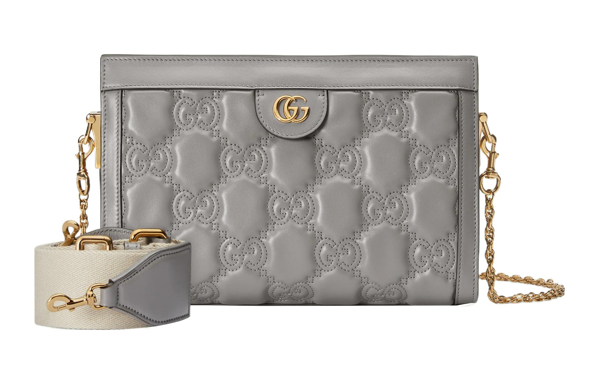 Женская сумка через плечо Gucci Matelass? из натуральной кожи — фото 3