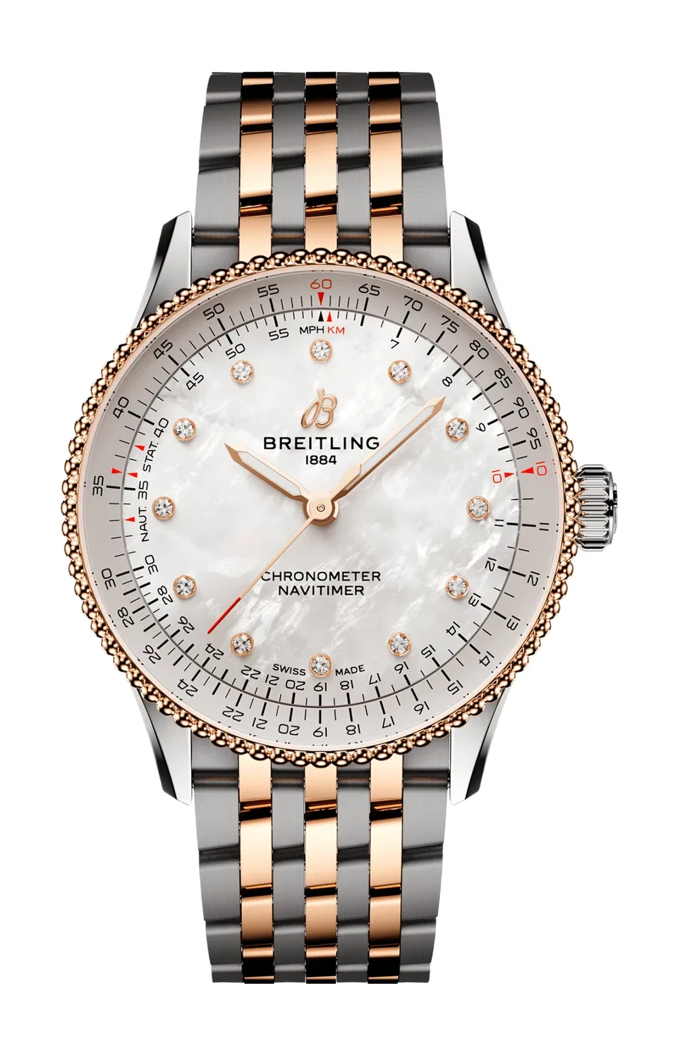 NAVITIMER AUTOMATIC 36 - U17327211A1U1 BREITLING, золотой
