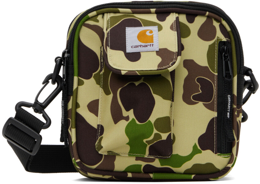 

Сумка-тоут цвета хаки Carhartt Work In Progress, Green camo duck