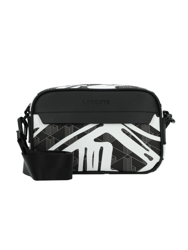 

Наплечная сумка Lacoste Umhängetasche 19 cm, цвет print blanc mono noir