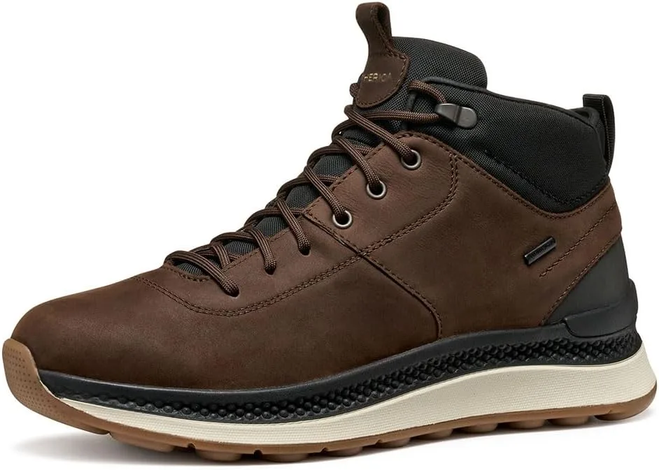 Мужские ботинки Geox U Spherica Actif X2, черный/темно-коричневый — фото 4