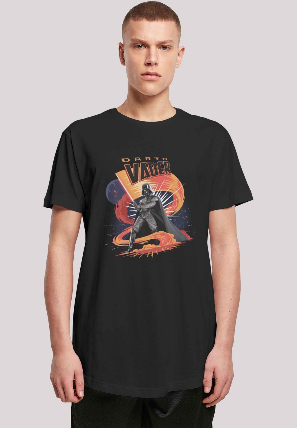 

Футболка с принтом STAR WARS DARTH VADER SWIRLING FURY F4NT4STIC, черный