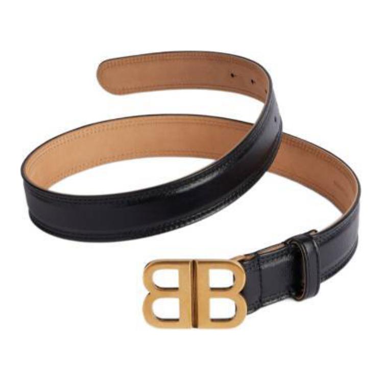 

Balenciaga Ремень с бляшкой и пряжкой Logo Plaque, Black