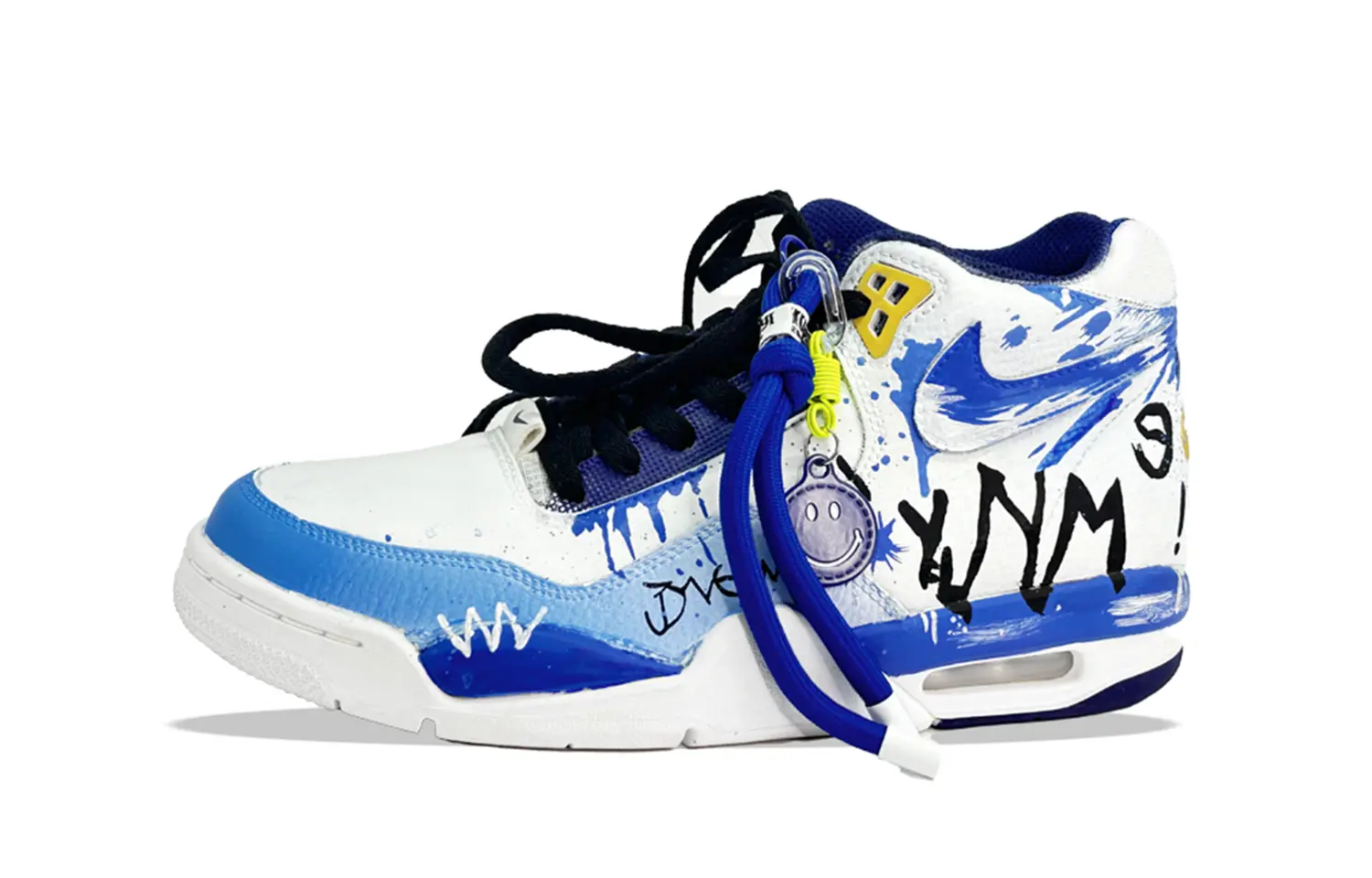 

Nike Баскетбольные кроссовки Flight Legacy Mid Top Vintage, мужские, светло-синие