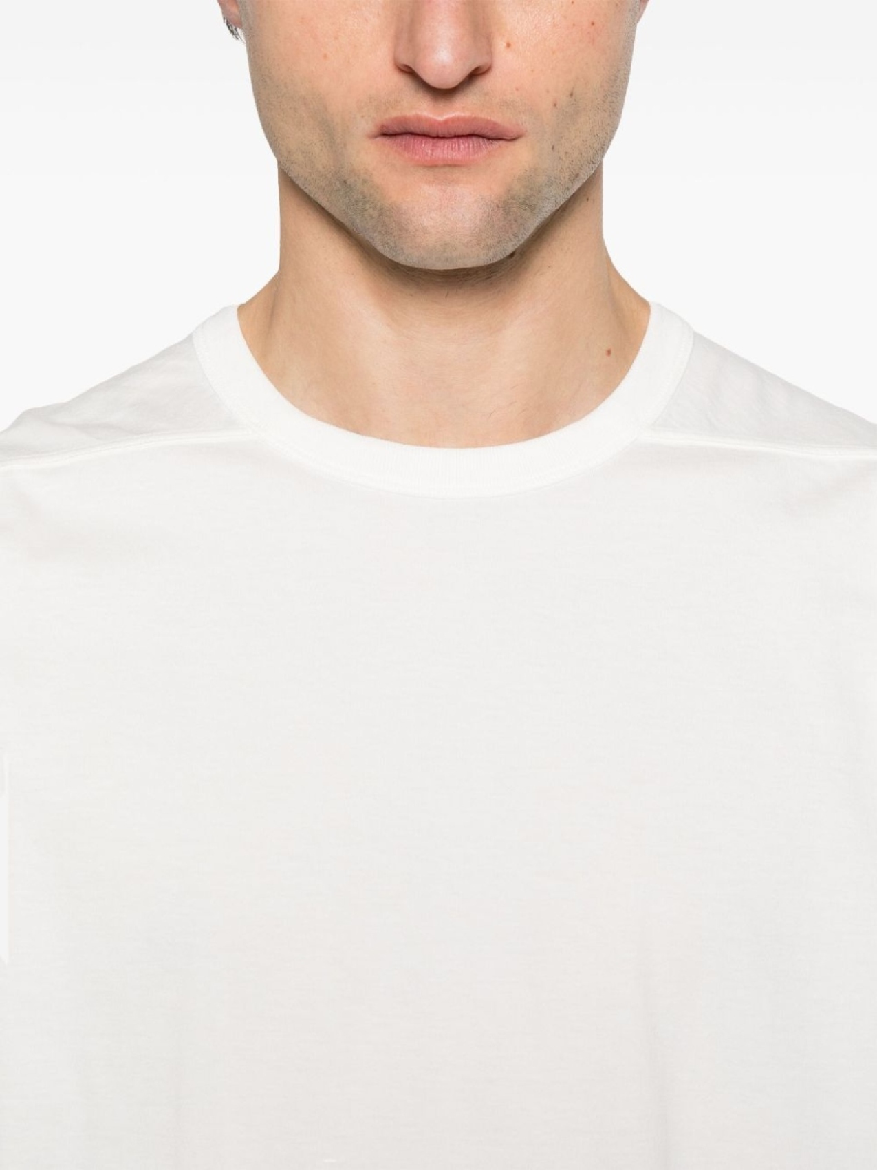 Rick Owens футболка Brad, белый — фото 4