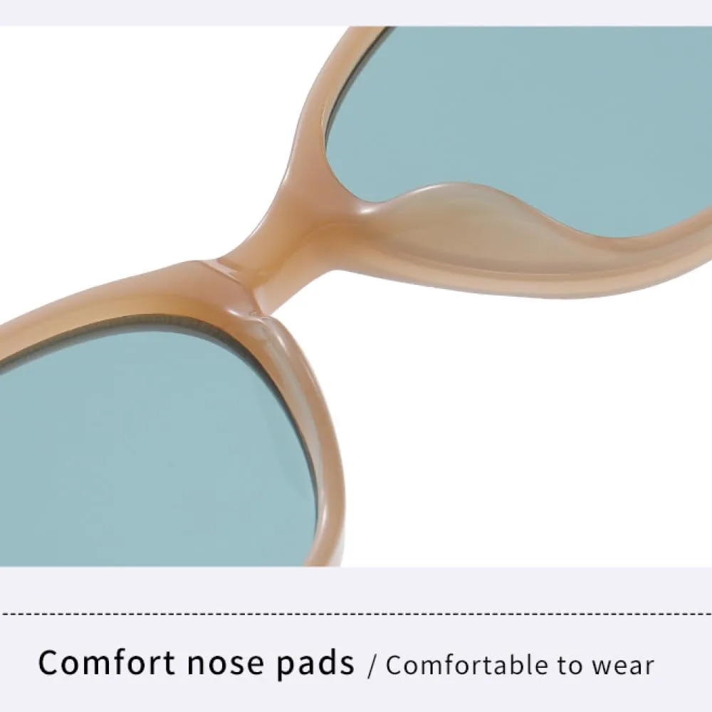 

Солнцезащитные очки UV400 для женщин 2027 года, модные солнцезащитные очки с маленькой оправой, для пляжа, вечеринки, путешествий, защиты от солнца MTZJH, Purple