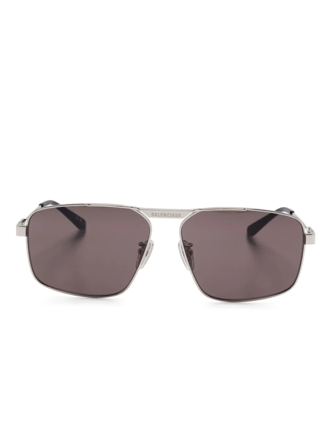 

Солнцезащитные очки BB0418SK Balenciaga Eyewear, серебряный