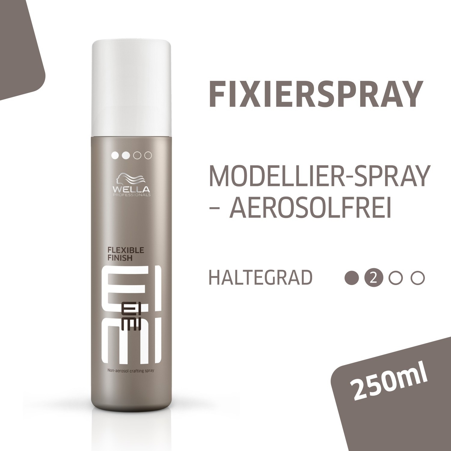 Лак для волос eimi fixing flexible finish modellier-spray Wella Professionals, объем 250 мл — фото 2
