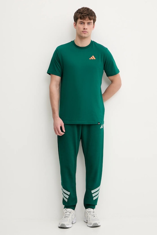 Спортивные штаны Adidas, зеленый — фото 2