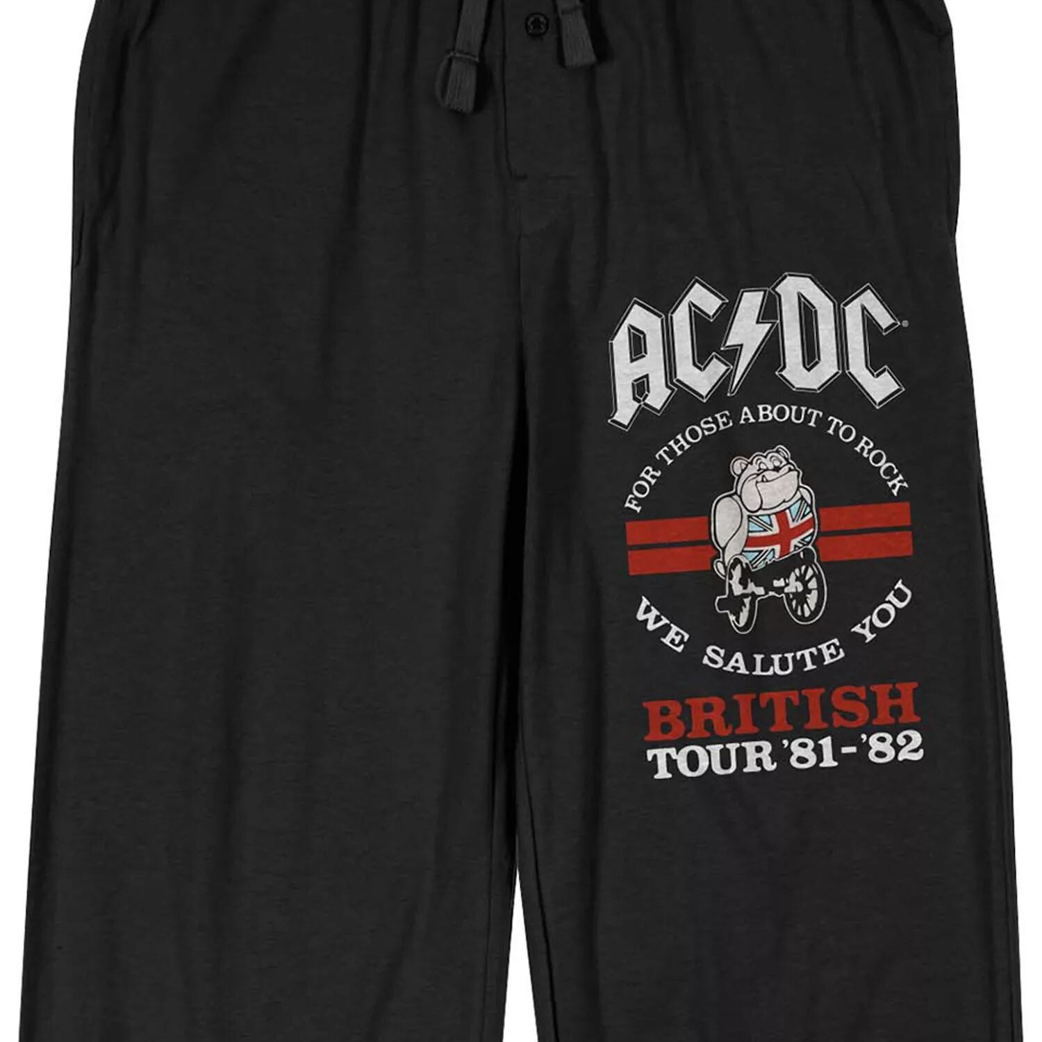 

Мужские пижамы AC/DC British Tour Licensed Character