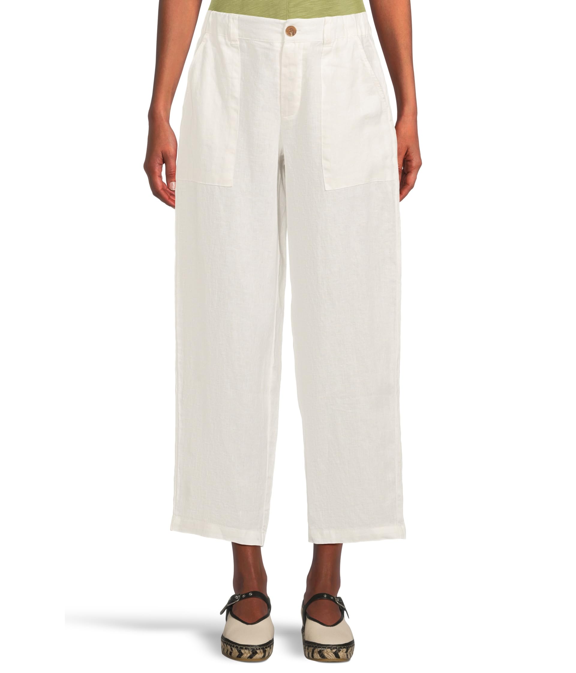 

Брюки Sanctuary Relaxed Linen Cruiser, Bleached White