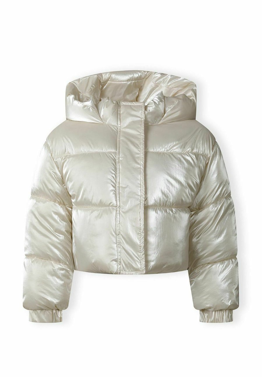 Зимняя куртка MINOTI CROPPED METALIC PUFFER, Cream/Off-White — фото 2
