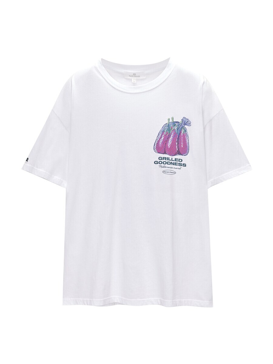 

Футболка Pull&Bear Shirt, белый