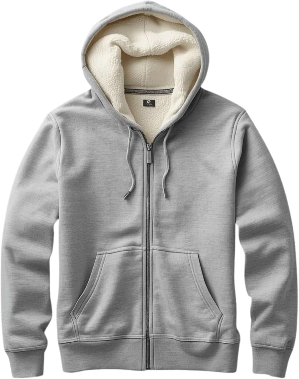

Мужская толстовка с капюшоном Classic Fit, на флисовой подкладке, с молнией