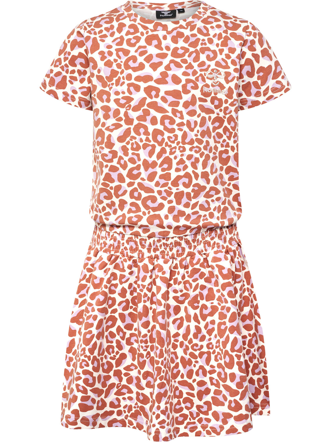 

Платье Hummel S/S Hmljumpy Aop Dress S/S, цвет COPPER BROWN
