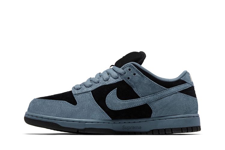 Кроссовки Nike Supreme x Dunk Low SB, Ocean Fog — фото 3