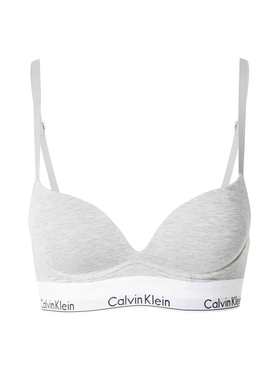 

Бюстгальтер пуш-ап Calvin Klein Underwear, пятнистый серый