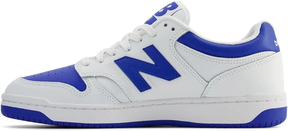 Кроссовки New Balance 480 (европейский вариант), White, Cobalt Blue, White — фото 2