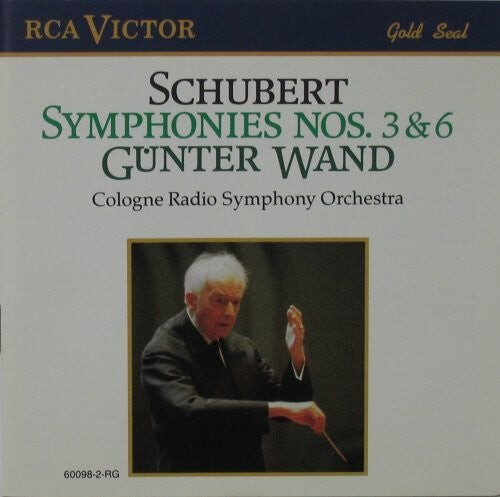 

CD диск Schubert / Wand: Syms Nos 3 & 6
