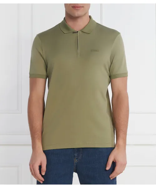 

Футболка поло Regular fit Calvin Klein, зеленый