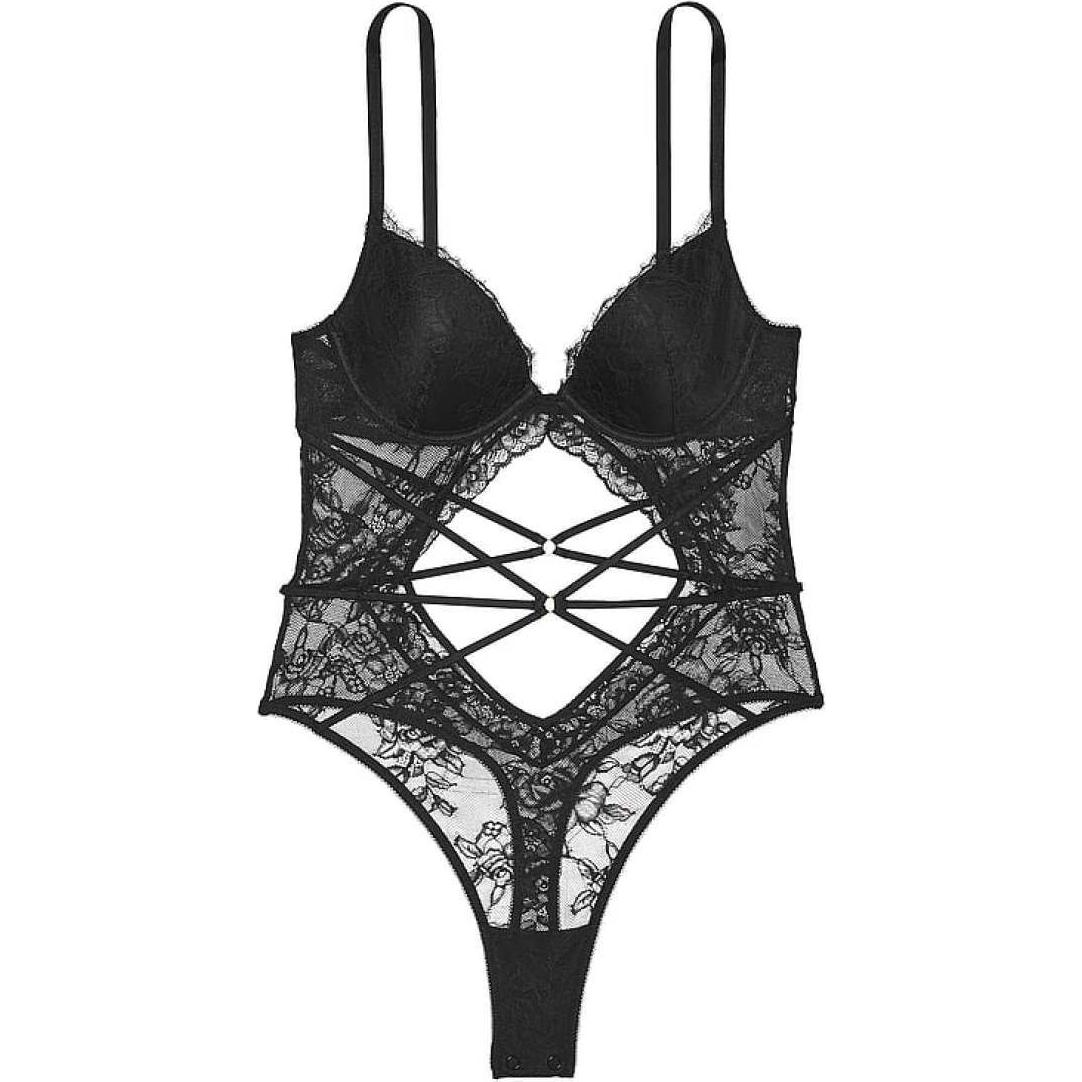 

Victoria's Secret Очень сексуальный комбинезон Big Show Collection Women's Black