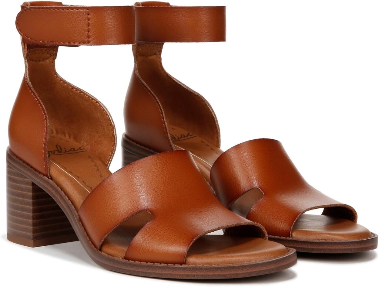 

Туфли ZODIAC Ida Block Heeled Sandal, коричневый