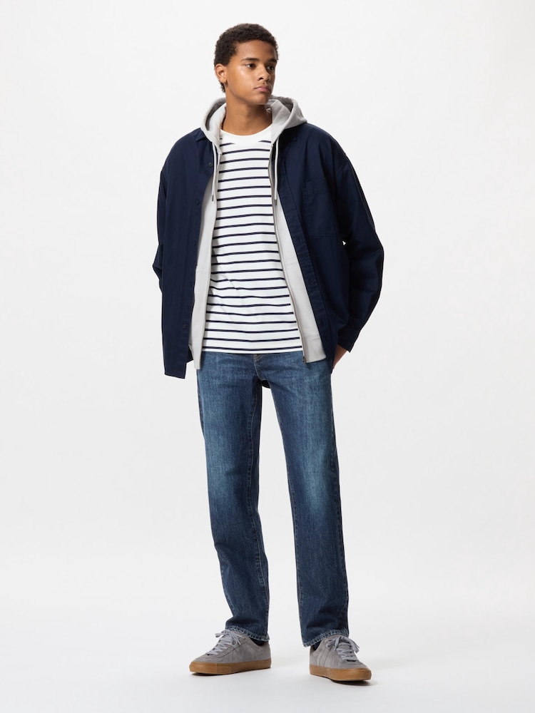 

Джинсы обычного кроя Uniqlo, синий