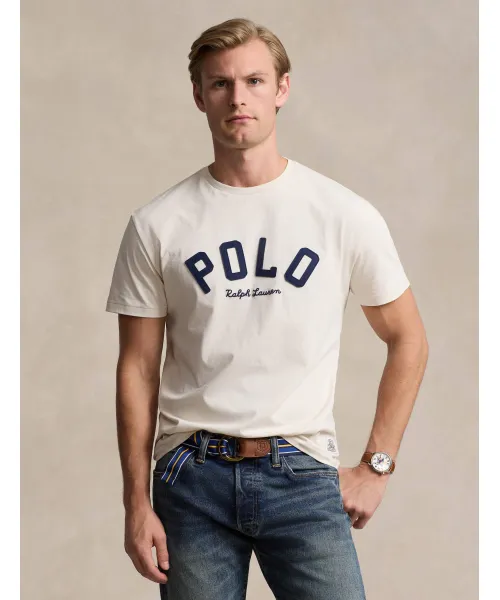 

Футболка Classic fit Polo Ralph Lauren, бежевый
