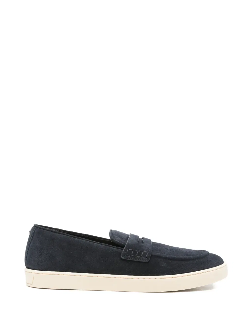 Лоферы с ремешком Penny-strap Canali, синий