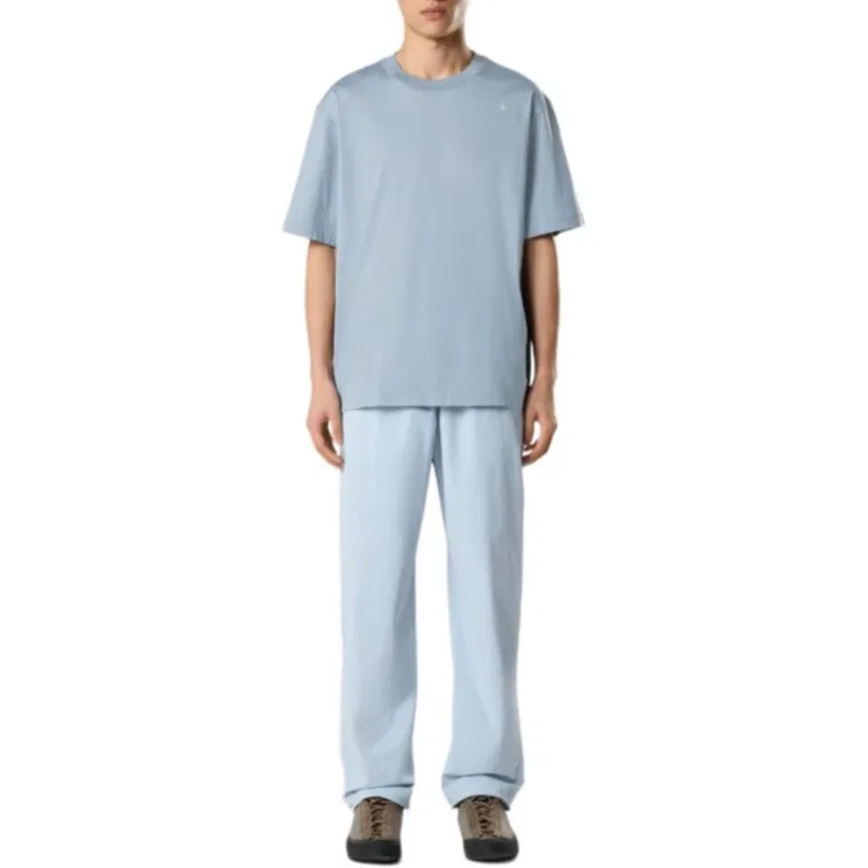 Футболка с круглым вырезом Stone Island Gray Blue — фото 4