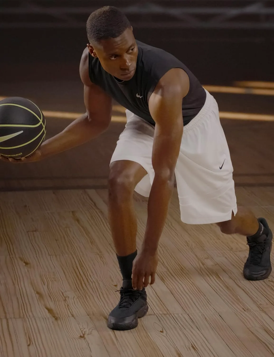 Кроссовки для баскетбола Nike Giannis Immortality 4 для взрослых унисекс, черный — фото 2