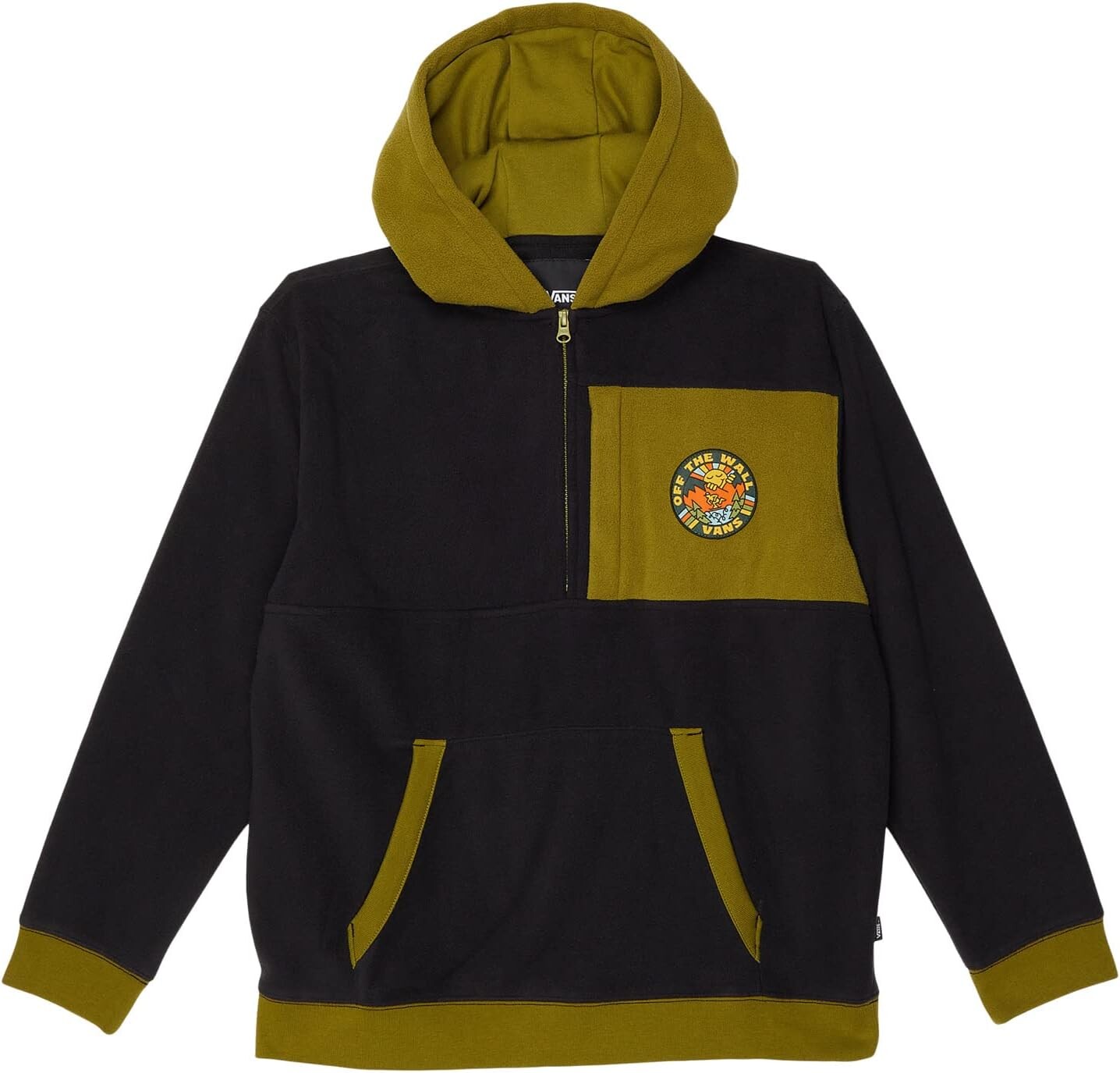 

Толстовка Vans Street Sport Outdoors Pullover, цвет Black/Sycamore