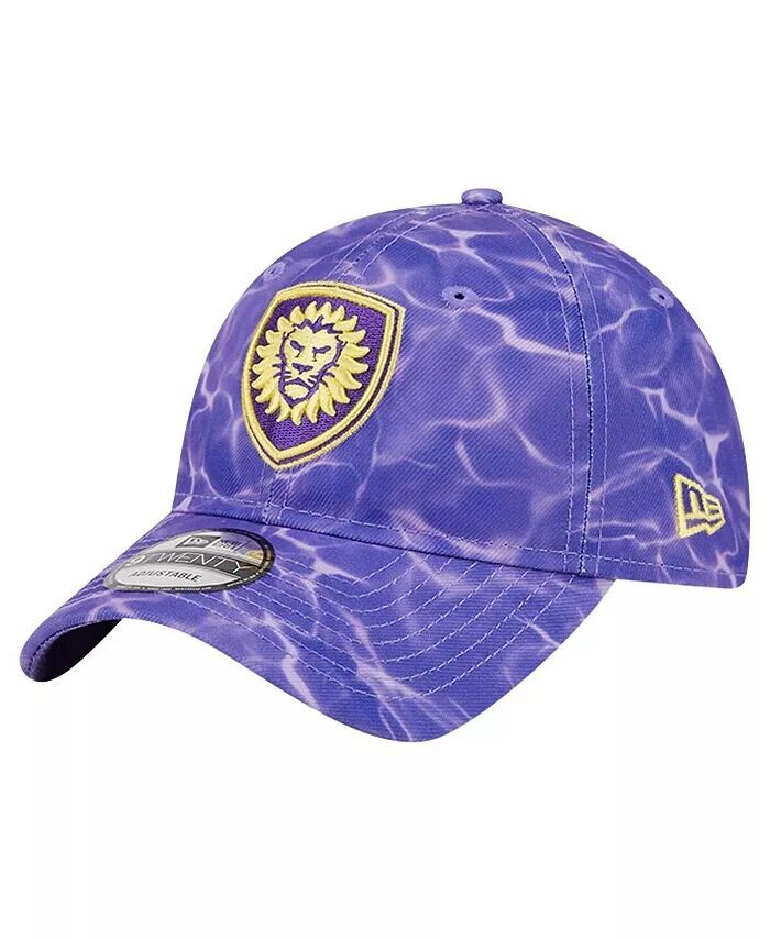 

Мужская регулируемая шапка Orlando City SC Flow 9TWENTY фиолетового цвета New Era, фиолетовый