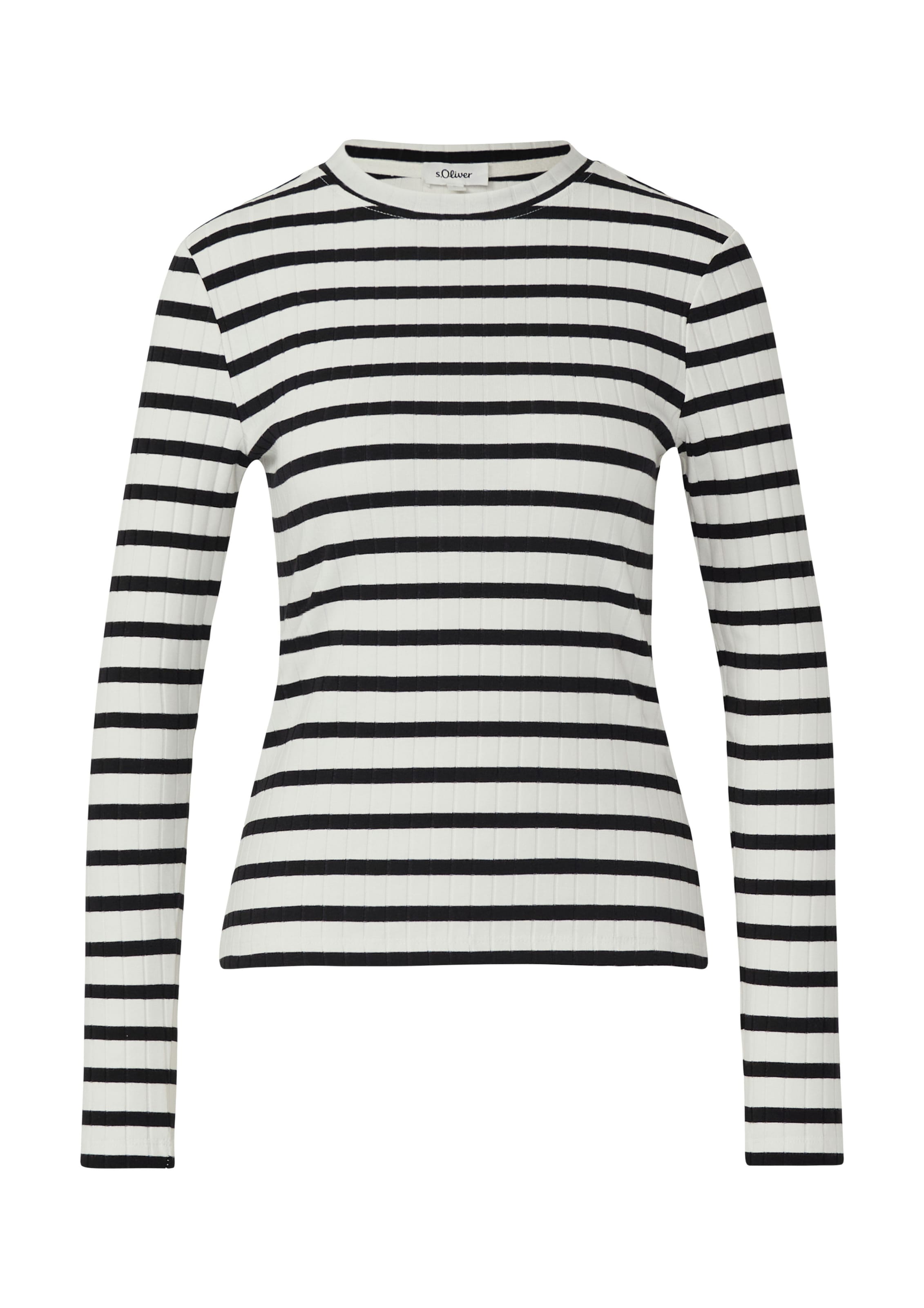 

s.Oliver Лонгслив в белом цвете