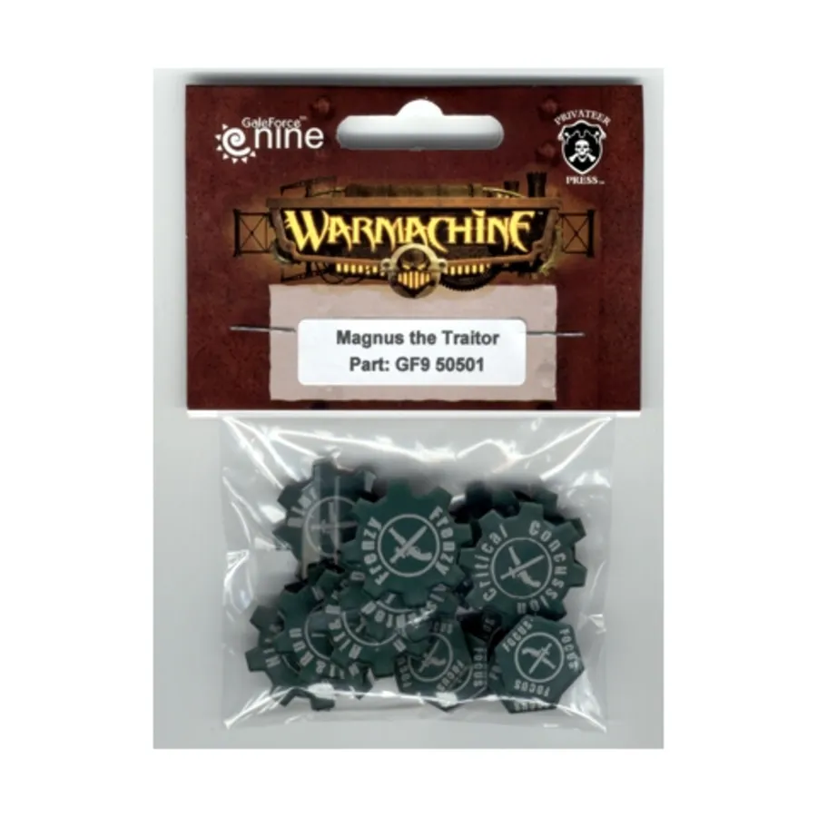 

Эшлинн д'Элиз, Warmachine - Warcaster Token Sets - Mercenaries (Gale Force Nine)