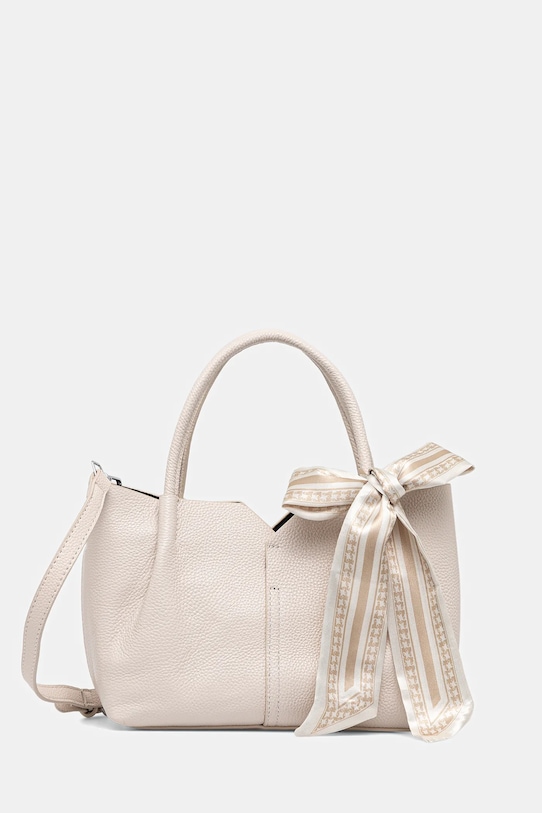 

Кожаная сумка Answear.Lab, бежевый