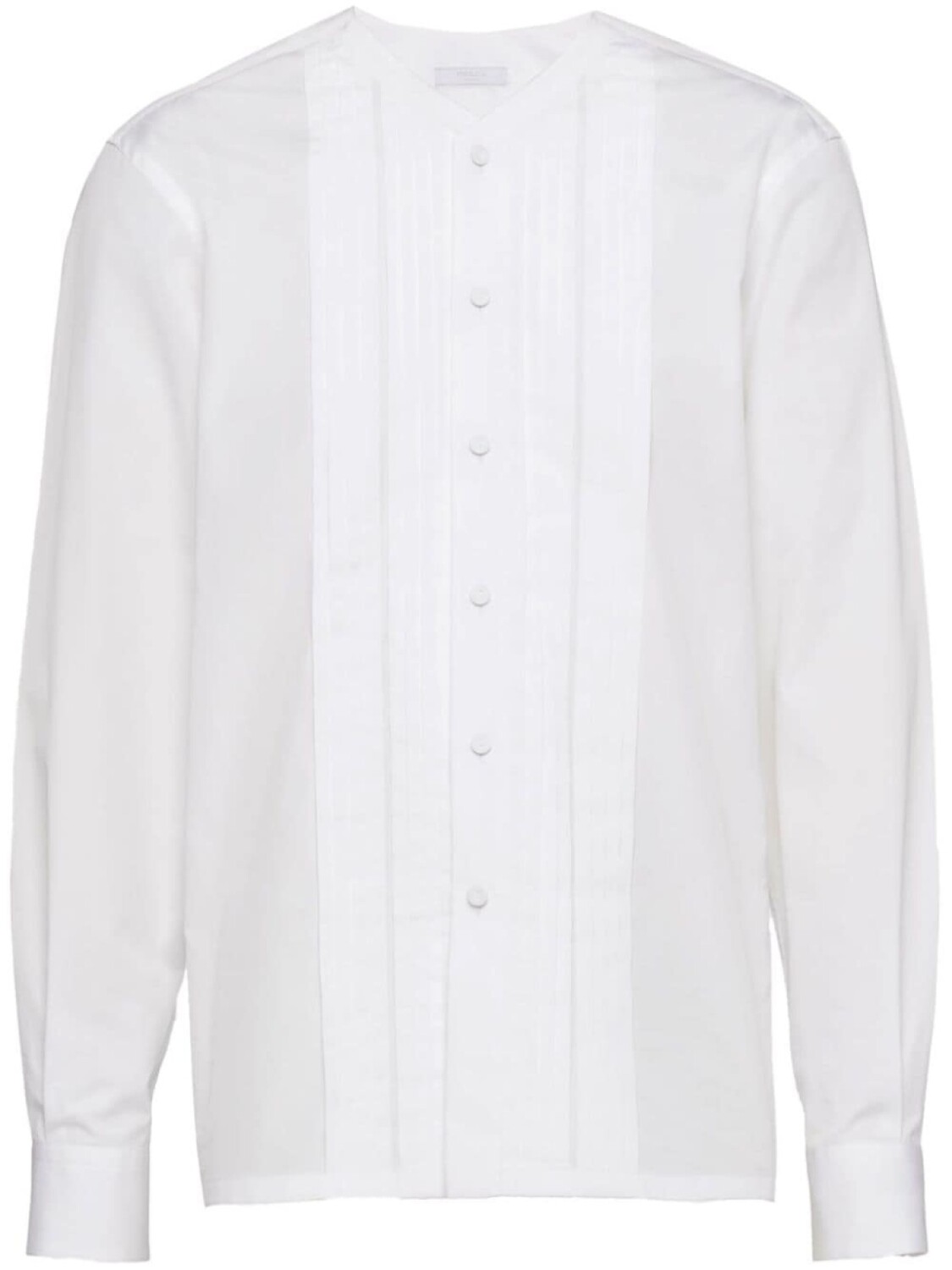 

Prada рубашка с манишкой, белый