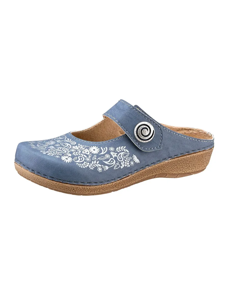 Сабо Franken для обуви Franken-Schuhe, джинсовый